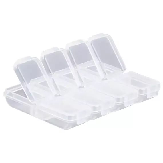 Коробка Meiho Fb-8 86x64x13mm к:clear, фото , изображение 2